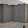 Guarda-roupa Modulação 9 Portas Canto Paris - 1