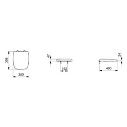 Assento Original com Softclose® City/like Celite - 2