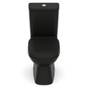 Ver imagem 6 de Kit Bacia com Caixa, Assento Termofixo com Queda Amortecida e Complementos de Instalação Debba Class Preto/Matte Black Roca
