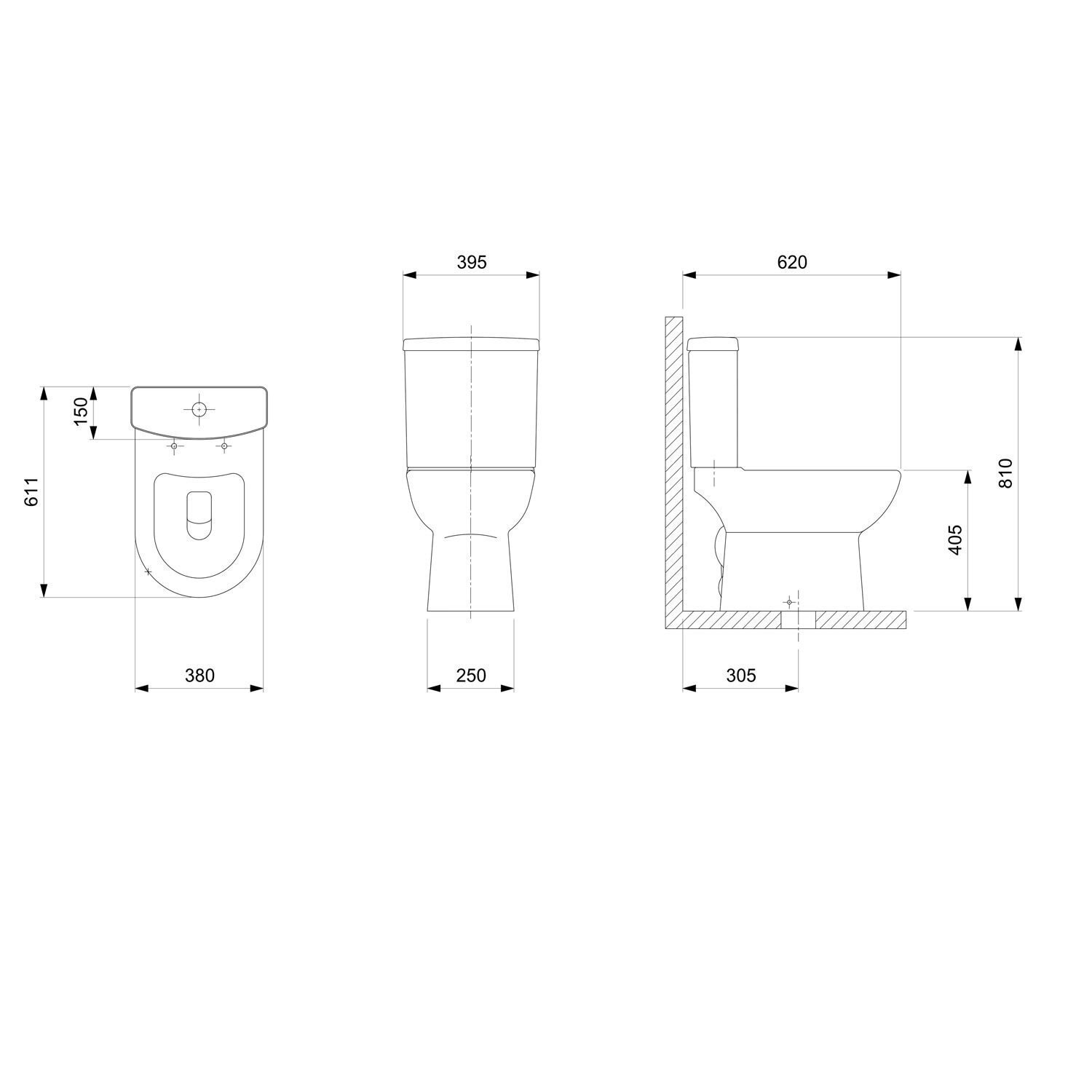 Kit de Bacia com Caixa, Assento Termofixo Sofclose e Complementos de Instalação Prime Incepa - 2