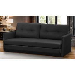 Sofá Cama 2 Lugares 1,50m Luisa Suede Adonai Estofados - 1