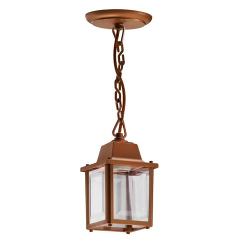 Luminária Pendente para Teto Vintage Cobre Dital Área Externa e Interna 37cm Bivolt