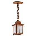 Ver imagem 1 de Luminária Pendente para Teto Vintage Cobre Dital Área Externa e Interna 37cm Bivolt