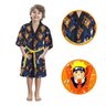 Roupão de Banho Infantil Aveludado Unissex Estampado Personagens:naruto/g - 1