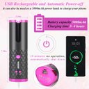 Ver imagem 5 de Modelador de Cabelo Automático sem Fio Portátil para Modelar o Cabelo a Qualquer Hora, em Qualquer L