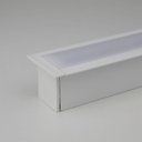 Ver imagem 3 de Perfil de Embutir para Fita Led Blumenau Line Easy 36mm com 2 Metros Branco Fosco