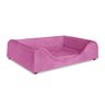Cama Caminha para Pet Berço para Cachorro e Gato Veludo Rosa Bz Home Decor - 2