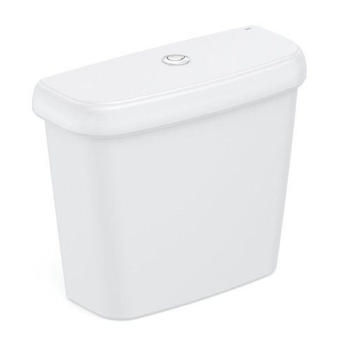 Caixa para Acoplar 3/6 Litros Fit Plus Cinza/Prata