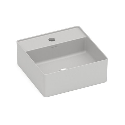 Cuba de Apoio com Mesa P4 Platinum Roca Cinza/Stone