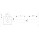 Ver imagem 2 de Cuba de Apoio com Mesa P6 Platinum Roca I Incepa