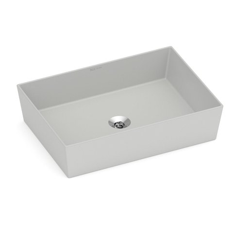 Cuba de Apoio sem Mesa P7 Platinum Roca Cinza/Stone