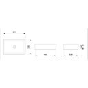 Ver imagem 2 de Cuba de Apoio sem Mesa P7 Platinum Roca I Incepa