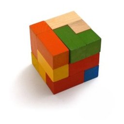 Cubo De Encaixe Tangram Tridimensional - Artyara - 3