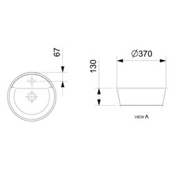 Cuba de Apoio 370 com Mesa Optica Cr37 Roca - 3