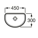 Ver imagem 3 de Cuba de Apoio 450x300 Optica EE45 Roca Branco