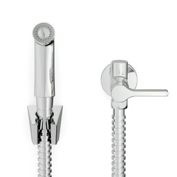 Ducha Higiênica com Derivação Lix Cromado Celite Cinza - 4 Ducha Higiênica com Derivação Lix Cromado Celite Cinza - 4