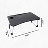 Mesa de Colo Portátil Dobrável Suporte Multiuso - Preto - 8