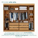 Ver imagem 6 de Guarda Roupa Casal 2 Portas 6 Gavetas Trancoso