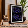 Quadro Decoração Grande Quarto Moderno Parede Pac Man Jogo - 4