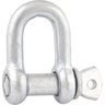 Manilha p/ cabo de aço 3/8" reta leve galv cartela Vonder - 1