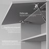 Armário Aéreo Microondas 70cm Nara CabeCasa MadeiraMadeira - 6