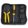Alicate Crimpar Terminal Ilhós Multifuncional Estojo - 4