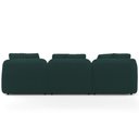 Ver mais imagens de Sofá 3 Lugares com Chaise Direito Sala Living 248cm Arlo F04 Veludo Verde - Lyam Decor