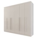 Ver imagem 3 de Guarda Roupa Casal 6 Portas 6 Gavetas Olímpia