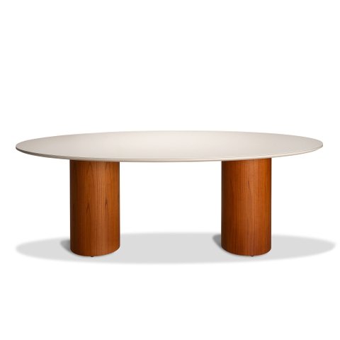 Mesa de Jantar Oval Sevilha 180cm X 100cm
