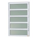 Ver imagem 1 de Vitrô Alumínio Branco Basculante 5V Maxx - 100x60cm
