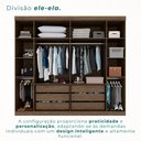 Ver imagem 6 de Guarda Roupa Casal 6 Portas 6 Gavetas Olímpia