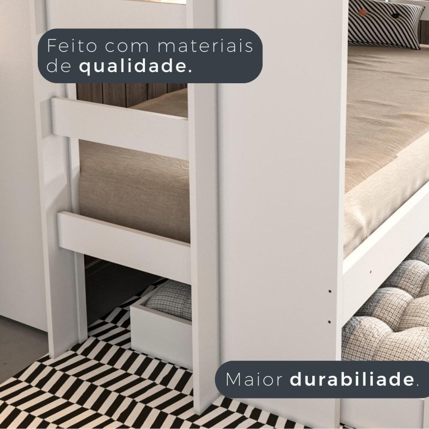 Treliche Solteiro 100% MDF Paris 125 - 6