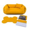 Enxoval Cama de Cachorro Impermeável Dupla Face Lola 85x70 Solar - 1