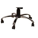 Ver imagem 4 de Kit 10 Cadeiras de Escritório Presidente em Corino Base Cromada Euro