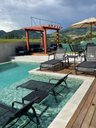 Ver imagem 3 de Kit 2 Espreguiçadeira Piscina Resistente Alumínio e Tela Sling Nossakasa