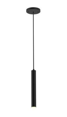 Pendente Antony Lux Tubo Preto 1xG9 3066-50 - 1