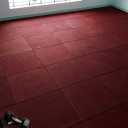 Piso de Borracha Impact Play 16mm - 0,50x0,50m - Terracota - 3