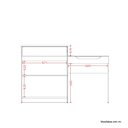 Ver imagem 7 de Penteadeira Infantil Camarim Bambolê Branco