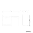 Ver imagem 4 de Penteadeira Infantil Camarim Bambolê Branco
