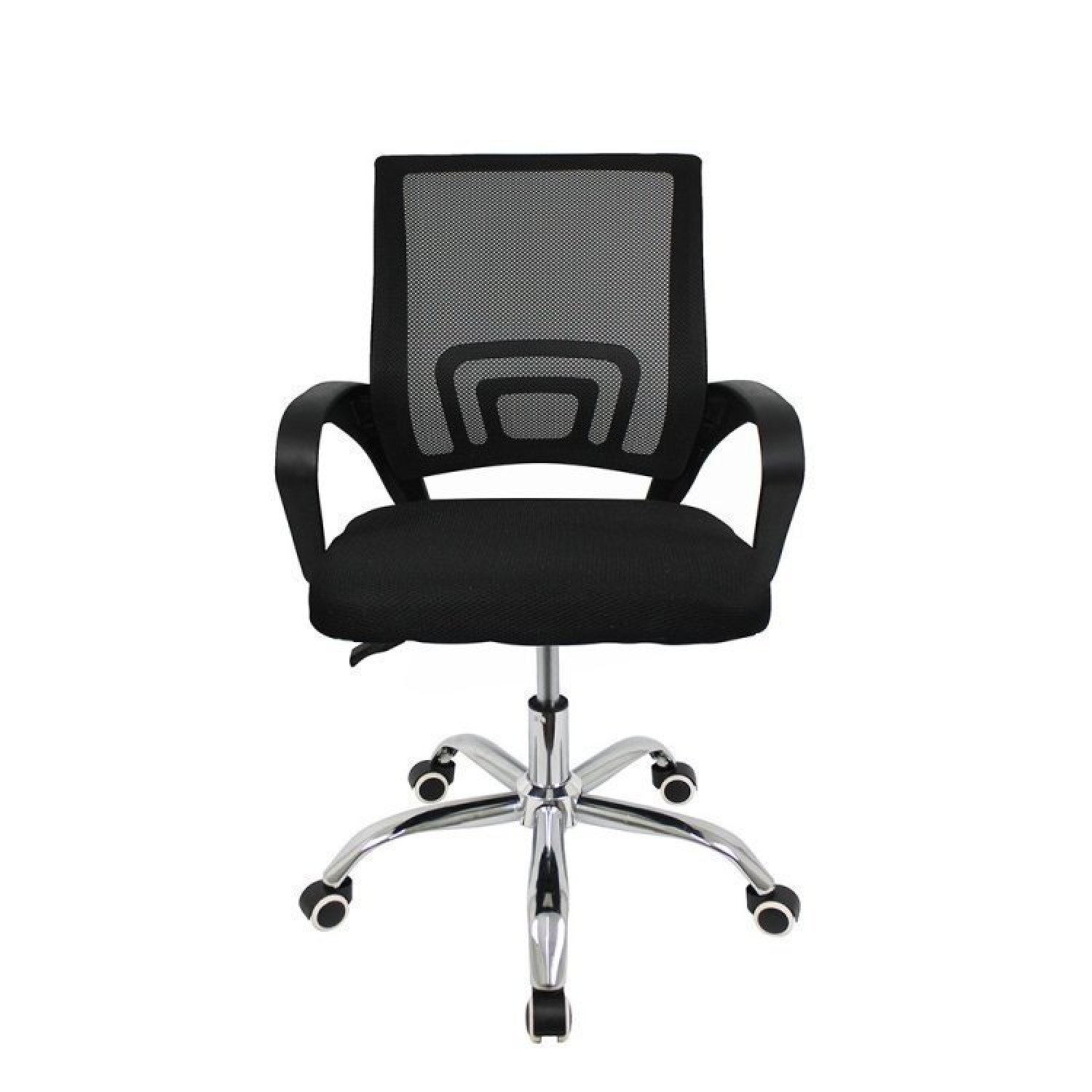 Kit 5 Cadeiras para Escritório Diretor Giratória Office Arco Estofado Mesh - 7