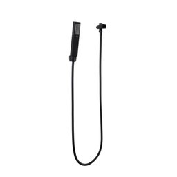 Chuveirinho de Mão Abs Preto Fosco 3 Jatos com Mangueira 180 Cm e Desviador - 2