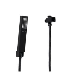 Chuveirinho de Mão Abs Preto Fosco 3 Jatos com Mangueira 180 Cm e Desviador - 1