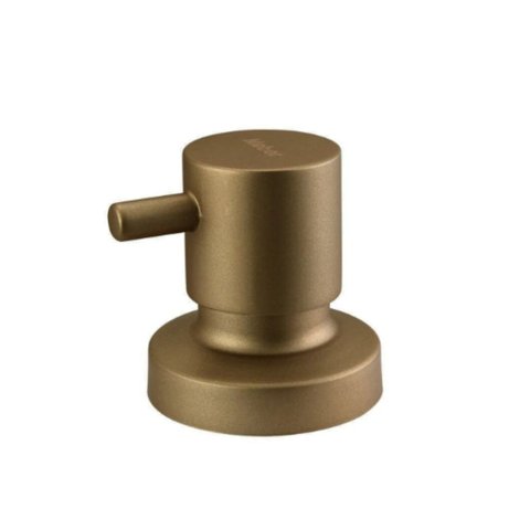 Acabamento para Registro em Metal Minimal Classic Dourado Matte Meber Metais