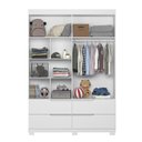 Ver imagem 3 de Guarda Roupa Infantil 4 Portas 4 Gavetas Circus