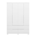 Ver imagem 2 de Guarda Roupa Infantil 4 Portas 4 Gavetas Circus