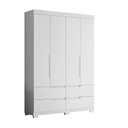 Ver imagem 2 de Guarda Roupa Infantil 4 Portas 4 Gavetas Circus