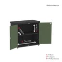 Ver imagem 6 de Armário para Escritório Baixo 2 Portas com Chave