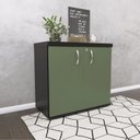 Ver imagem 2 de Armário para Escritório Baixo 2 Portas com Chave