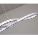 Ver imagem 6 de Lustre Arco Infitino 3 em 1 Led Pendente Perfil Iluminaçao Luxo Sala Recepçao Hall de Entrada Restau