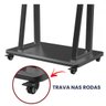 Rack Móvel Pedestal Unionboard c/ Rodizio 32"/58" - 4